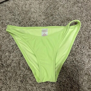 Green bikini bottoms